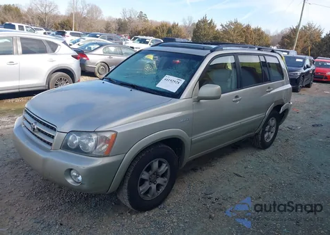 2002 Toyota Highlander Limited V6 z USA, uszkodzony, nr VIN JTEGF21A620032756